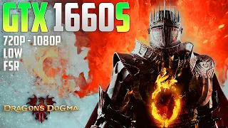 Dragons Dogma 2 GTX 1660 Super | 720p & 1080p | Low | FSR