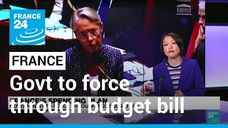 France's spending plan: Govt to force through 2023 budget bill • FRANCE 24 English