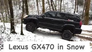 Lexus GX470 In Snow