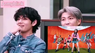 bts reaction to Stayc(스데이씨) 'Bubble' MV