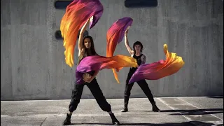 How To Dance With Silk Fans: Learn this choreography on CHRYSALIS SILK STUDIES