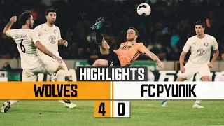 UNBELIEVABLE JOTA GOAL! Wolves 4-0 FC Pyunik | Highlights