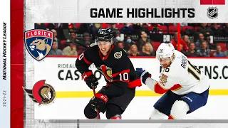 Panthers @ Senators 3/26 | NHL Highlights 2022