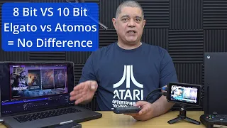 Elgato 4K X VS Atomos Ninja V 8 Bit vs 10 Bit video and why there is no difference on YouTube in SDR