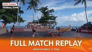 Teqball Tour - Koh Samui | Mixed Doubles, Finals | A.Györgydeák,M.Osmundson vs K.Barabási,B.Katz