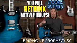 You will RETHINK Active Pickups! Epiphone Prophecy SG