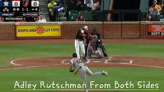 Baltimore Orioles Adley Rutschman Having A Great Game vs Houston