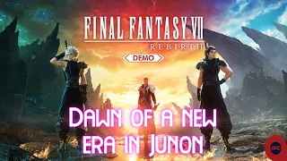 Final Fantasy VII Rebirth Demo Dawn of a New Era in Junon Gameplay (No Commentary)