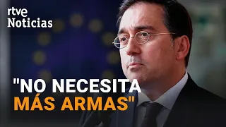 ALBARES-'BORKUM': "Si hay un BARCO con DESTINO a ISRAEL con ARMAMENTO, NO PERMITIREMOS la ESCALA"