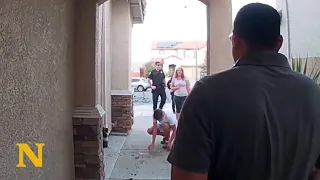 Lesson learned!! Dad teaches rascals a good life lesson after they destroyed his toddlers pumpkins