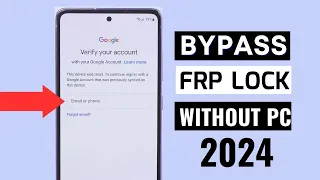 How To Skip Google Account Verification After Reset 2024|Without Coputer