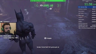 Batman: Arkham City 100% Speedrun 3:39:30 RTA (7/18/19)