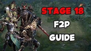 ULTIMATE ARTIFACT RAID F2P Guide Stage 18 Showcase Watcher of Realms