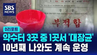 약수터 3곳 중 1곳서 '대장균'…10년째 나와도 계속 운영 / SBS / #D리포트