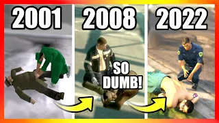 Evolution of PARAMEDICS LOGIC in GTA Games (2001-2022)