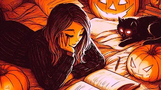 Cozy Halloween Ambience 🎃 ~ Halloween Lofi [Chill Fall Lofi & Autumn Lofi Hiphop] Lofi for Witches