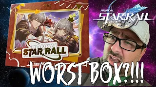 I DIDN'T REALIZE IT COULD GET WORSE!!! TERRIBLE HONKAI STAR RAIL CARD BOX OPENING!