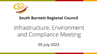 SBRC - Infrastructure, Environment and Compliance Standing Committee Meeting