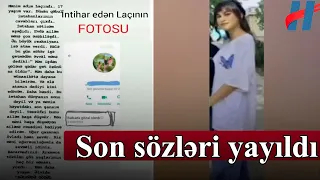 Azərbaycanda imtahanda az bal toplayan qız intıhar etdi - Son sözləri yayıldı