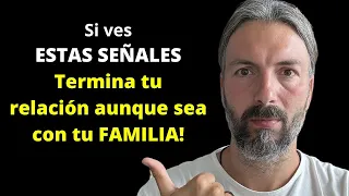 9 SEÑALES de que DEBERÍAS TERMINAR TODO CONTACTO incluso si es tu familia o un amigo