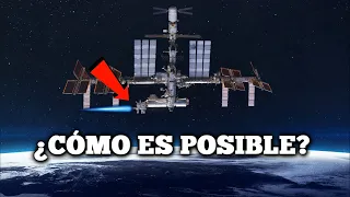 ¿Cómo se sostiene la Estación Espacial sobre la Tierra?