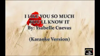 I LIKE YOU SO MUCH,  YOU'LL KNOW IT (A Love so beautiful OST) -Ysabelle Cuevas (Karaoke Version)