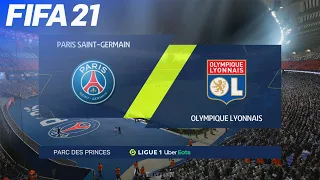 FIFA 21 - Paris Saint Germain vs. Olympique Lyonnais | Next-Gen on Xbox Series S