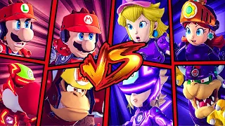 Mario Strikers: Battle League - Team Mario vs. Team Peach