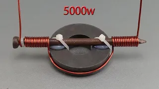 Self Running 5000w Free Electricity Energy Device With Magnet
