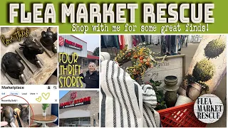 SHOP THE THRIFT STORES WITH US FOR HOME DECOR FINDS!!!  2024 THRIFTING FOR RESALE!