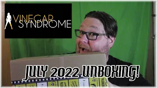 Vinegar Syndrome July 2022 Unboxing!