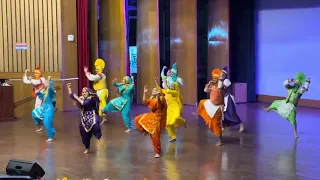 Bhangra dance by students of IISc during Pravega 2024 #iisc #pravega #dance #music#bhangra #trending