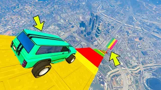 GTA 5 ONLINE 🐷 MEGA RAMPA 99999% IMPOSSIBILE !!! 🐷 DAJE !!!