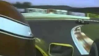 Jean Alesi e Nelson Piquet onboard no Grande Prêmio da Belgica de Fórmula 1 de 1991