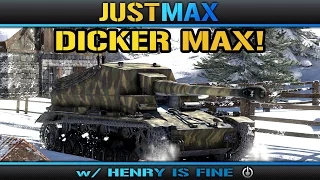 War Thunder Dicker Max - Best SPG in the game? /w Henry!