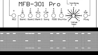 MFB 301 Pro Drum Machine Demo 2023