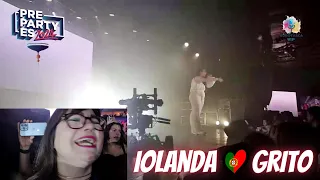 Iolanda – Grito | Portugal 🇵🇹 PrePartyES 2024 | REACCIÓN EN VIVO