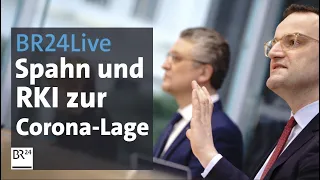 BR24Live: Jens Spahn und Lothar Wieler zur Corona-Lage in Deutschland | BR24