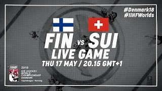 Finland - Switzerland | Full Game | 2018 IIHF Ice Hockey World Championship