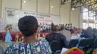 Malava Boys High School Choir Performing Jacob Luseno's Song