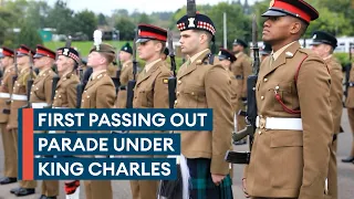 First passing out parade takes place under reign of King Charles