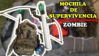 EPICO Kit Mochila De Supervivencia ZOMBIE - YMX supervivencia