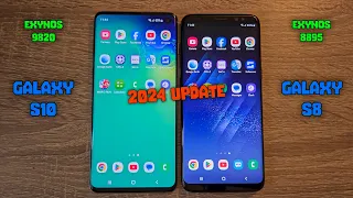 Samsung Galaxy S10 (Exynos 9820) vs Samsung Galaxy S8 (Exynos 8895) - Speed Test (2024 Update)