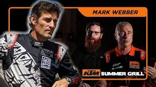 Mark Webber talks Formula 1 and Oscar Piastri on the KTM Summer Grill
