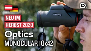 Trakker Produkt-Teaser: Optics Monocular 10x42 | Monokular Fernglas | Outdoor | Karpfenangeln