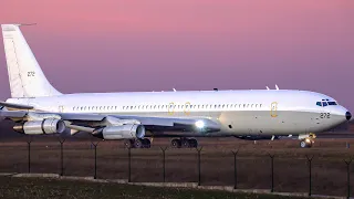 SPECTACULAR Israeli Air Force Boeing 707 Landing and Takeoff at Belgrade Airport | With ATC