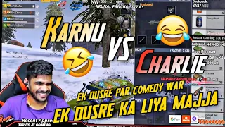 Shreeman Legend-Karnu Vs Charlie Ek Dusre Ka Liya Majja 😂🤣 Pubg Mobile