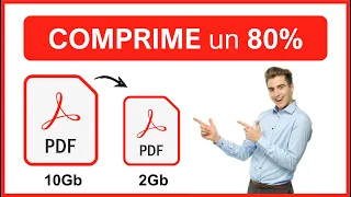 Como COMPRIMIR un Archivo PDF al Maximo ✅ REDUCIR PESO de un PDF PESADO (2024)