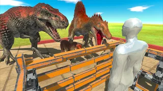 Dinosaurs Help FPS Avatar Escape - Animal Revolt Battle Simulator