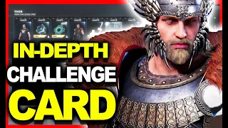 Thor ALL Challenge Card rewards [Skins/Emotes/Nameplates/etc]